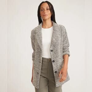 Marine Layer Birdseye Blazer Women's X-Small